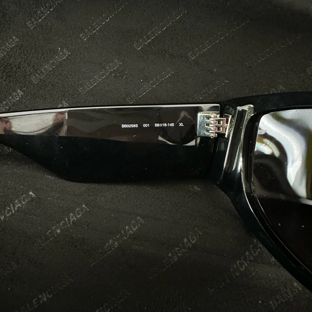 Balenciaga Black Sunglasses - Picture 5 of 6